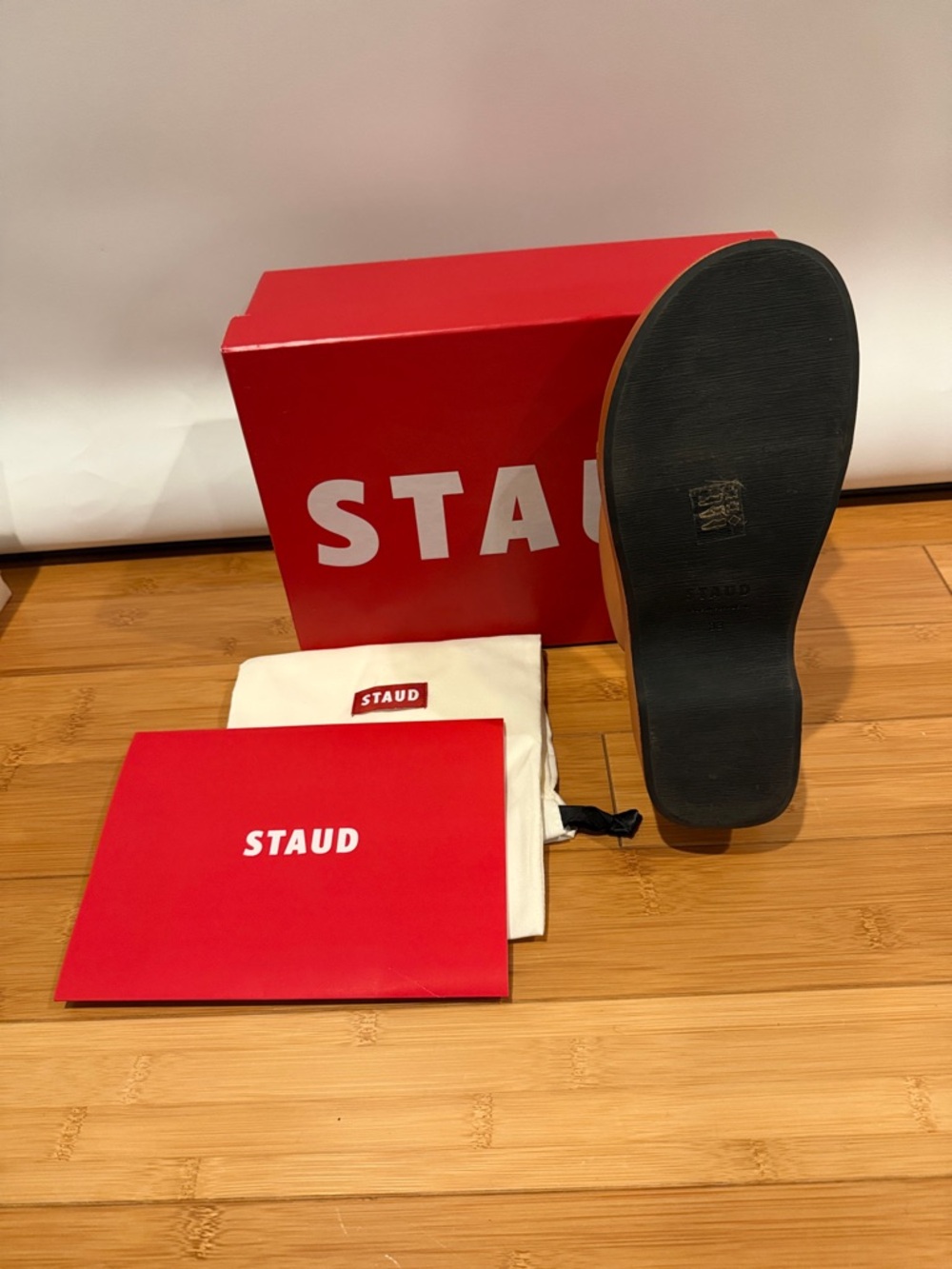 *NIB* STAUD Rio Platform Sandals Size 38 - Picture 10 of 10